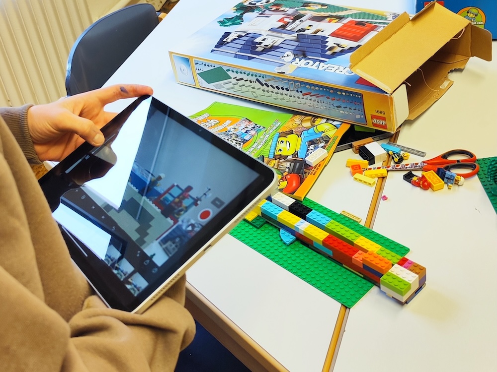 LEGO-Trickfilmarbeiten Bild von LEGO-Trickfilmarbeiten