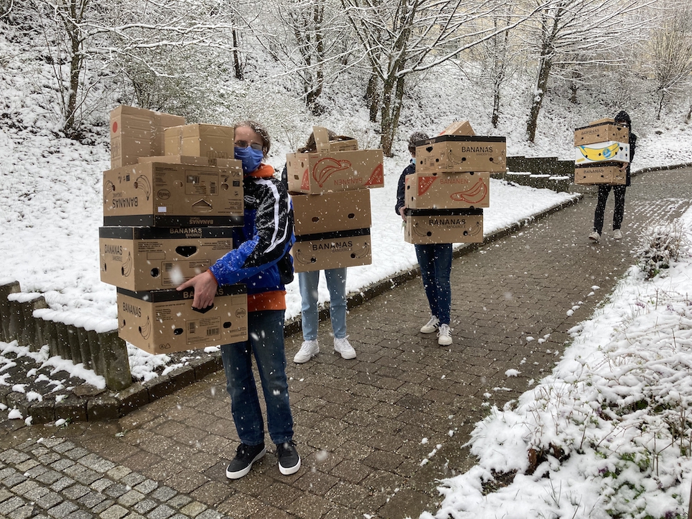 Spendenaktion für die Ukraine Bild von der Spendenaktion für die Ukraine