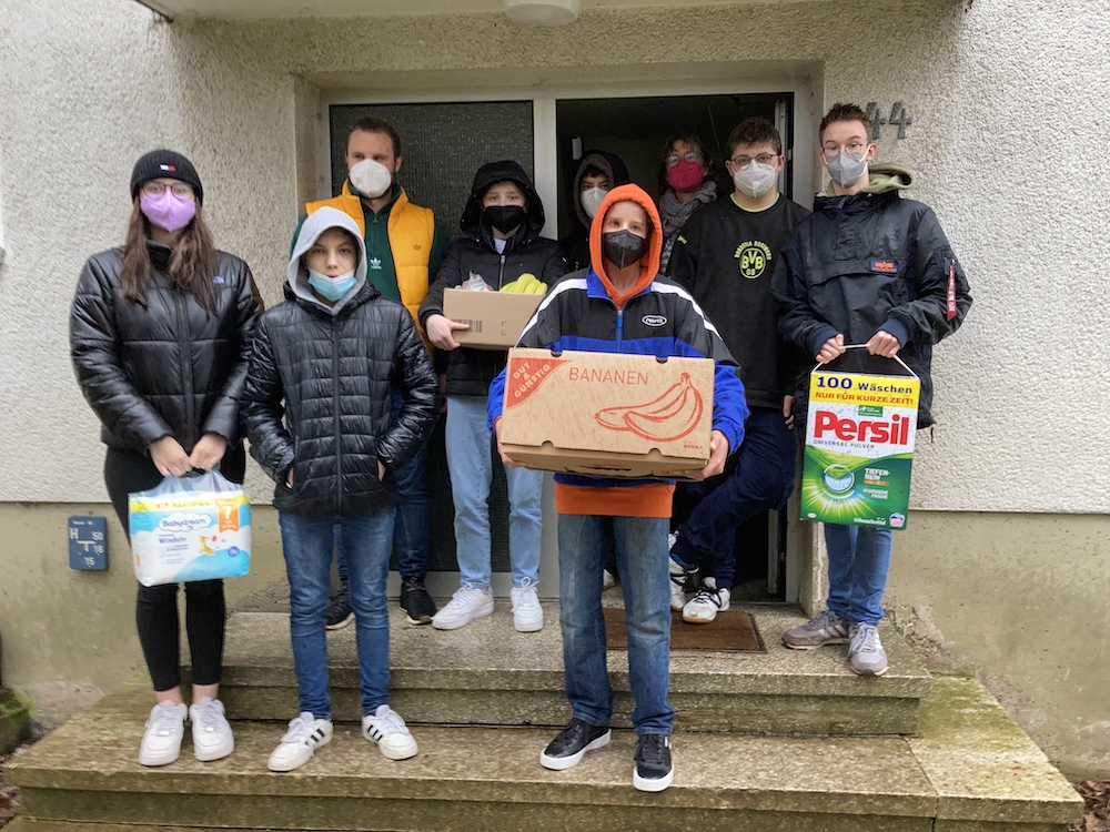 Spendenaktion für die Ukraine Bild von der Spendenaktion für die Ukraine